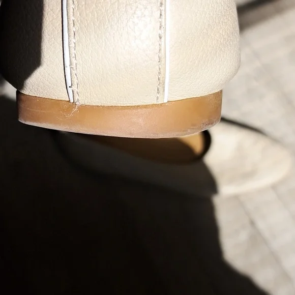 Everlane Women Italian Leather Day Glove Cream Flat Shoes Size 9 Ballet Neutral - Picture 8 of 8